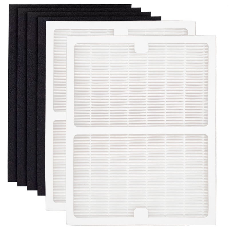 Omaeon 2 Pack Replacement Filters - A - for Idylis Air Purifiers AC-2119, IAP-10-100, IAP-10-150, IAPC-40-140 and Filtrete FAP-C01-A, Part# IAF-H-100A - Image 1